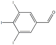 3,4,5-triiodobenzaldehyde Struktur