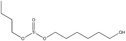 Butyl hexyleneglycol titanate Struktur