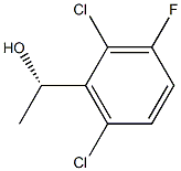 (1S)-1-(2,6-DICHLORO-3-FLUOROPHENYL)ETHANOL Struktur