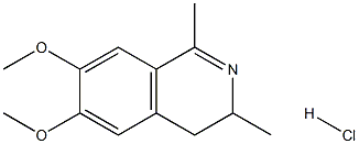 6,7-DIMETHOXY-1,3-DIMETHYL-3,4-DIHYDROISOQUINOLINE HYDROCHLORIDE 98% Struktur