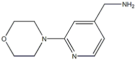 (2-MORPHOLIN-4-YLPYRIDIN-4-YL)METHYLAMINE Struktur