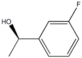 (1R)-1-(3-FLUOROPHENYL)ETHANOL Struktur