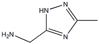 (3-METHYL-1H-1,2,4-TRIAZOL-5-YL)METHYLAMINE Struktur