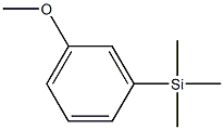 3-(TRIMETHYLSILYL)ANISOLE 96% Struktur