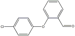 4-CHLOROPHENOXYBENZALDEHYDE Struktur