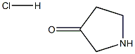 Pyrrolidin-3-one HCl Struktur