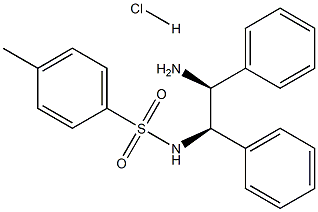 (1R,2S)-1,2-DIPHENYL-N1-TOSYLETHANE-1,2-DIAMINE HYDROCHLORIDE Struktur