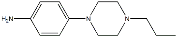 1-N-PROPYL-4-(4-AMINOPHENYL ) PIPERAZINE Struktur