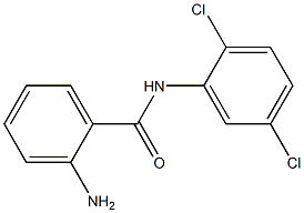 2-AMINO, N-(2,5-DICHLORO PHENYL )BENZAMIDE Struktur