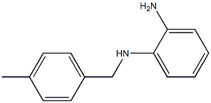 N-(4-METHYL)-BENZYL O-PHENYLENE DIAMINE Struktur