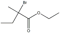 2-BROMO-2-METHYL-BUTANOIC ACID ETHYL ESTER Struktur