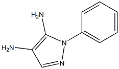 4,5-DIAMINO-1-PHENYLPYRAZOLE Struktur