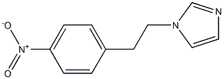 1-(4-nitrophenethyl)-1H-imidazole Struktur