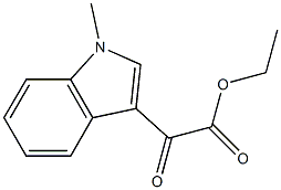 ETHYL-2-(1-METHYL-1H-INDOL-3-YL)-2-OXOACETATE Struktur