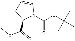 (R)-2,3-DIHYDRO-PYRROLE-1,2-DICARBOXYLIC ACID 1-TERT-BUTYL ESTER 2-METHYL ESTER Struktur