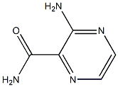 3-AMINOPYRAZINE-2-CARBOXAMIDE Struktur