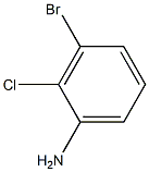 3-bromo-2-chlorobenzenamine Struktur