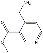 4-Aminomethyl-nicotinic acid methyl ester Struktur