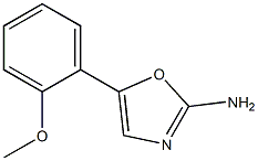 5-(2-METHOXY-PHENYL)-OXAZOL-2-YLAMINE Struktur