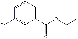 ethyl 3-bromo-2-methylbenzoate Struktur