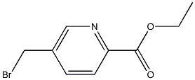 ethyl 5-(bromomethyl)pyridine-2-carboxylate Struktur