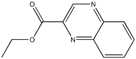 ethyl quinoxaline-2-carboxylate Struktur