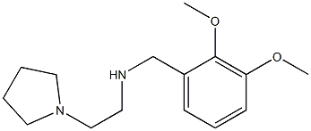 [(2,3-dimethoxyphenyl)methyl][2-(pyrrolidin-1-yl)ethyl]amine Struktur