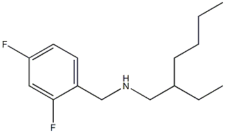 [(2,4-difluorophenyl)methyl](2-ethylhexyl)amine Struktur