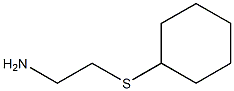 [(2-aminoethyl)sulfanyl]cyclohexane Struktur