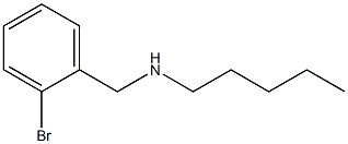 [(2-bromophenyl)methyl](pentyl)amine Struktur