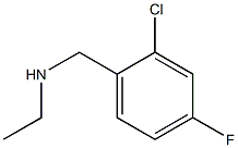 [(2-chloro-4-fluorophenyl)methyl](ethyl)amine Struktur