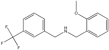 [(2-methoxyphenyl)methyl]({[3-(trifluoromethyl)phenyl]methyl})amine Struktur