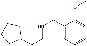 [(2-methoxyphenyl)methyl][2-(pyrrolidin-1-yl)ethyl]amine Struktur