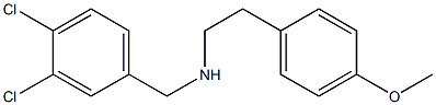 [(3,4-dichlorophenyl)methyl][2-(4-methoxyphenyl)ethyl]amine Struktur