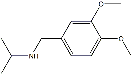 [(3,4-dimethoxyphenyl)methyl](propan-2-yl)amine Struktur