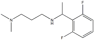 [1-(2,6-difluorophenyl)ethyl][3-(dimethylamino)propyl]amine Struktur