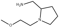 [1-(2-methoxyethyl)pyrrolidin-2-yl]methanamine Struktur