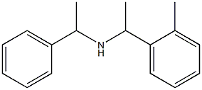 [1-(2-methylphenyl)ethyl](1-phenylethyl)amine Struktur