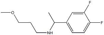 [1-(3,4-difluorophenyl)ethyl](3-methoxypropyl)amine Struktur