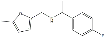 [1-(4-fluorophenyl)ethyl][(5-methylfuran-2-yl)methyl]amine Struktur