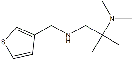 [2-(dimethylamino)-2-methylpropyl](thiophen-3-ylmethyl)amine Struktur