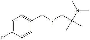 [2-(dimethylamino)-2-methylpropyl][(4-fluorophenyl)methyl]amine Struktur