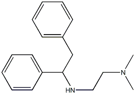 [2-(dimethylamino)ethyl](1,2-diphenylethyl)amine Struktur