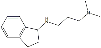 [3-(2,3-dihydro-1H-inden-1-ylamino)propyl]dimethylamine Struktur