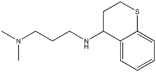 [3-(3,4-dihydro-2H-1-benzothiopyran-4-ylamino)propyl]dimethylamine Struktur