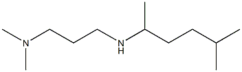 [3-(dimethylamino)propyl](5-methylhexan-2-yl)amine Struktur