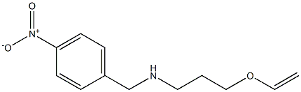 [3-(ethenyloxy)propyl][(4-nitrophenyl)methyl]amine Struktur