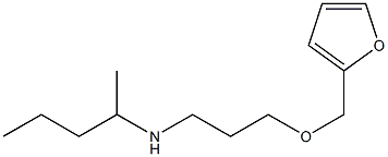 [3-(furan-2-ylmethoxy)propyl](pentan-2-yl)amine Struktur