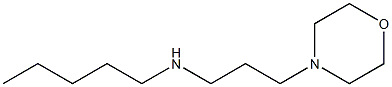 [3-(morpholin-4-yl)propyl](pentyl)amine Struktur