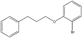 1-bromo-2-(3-phenylpropoxy)benzene Struktur